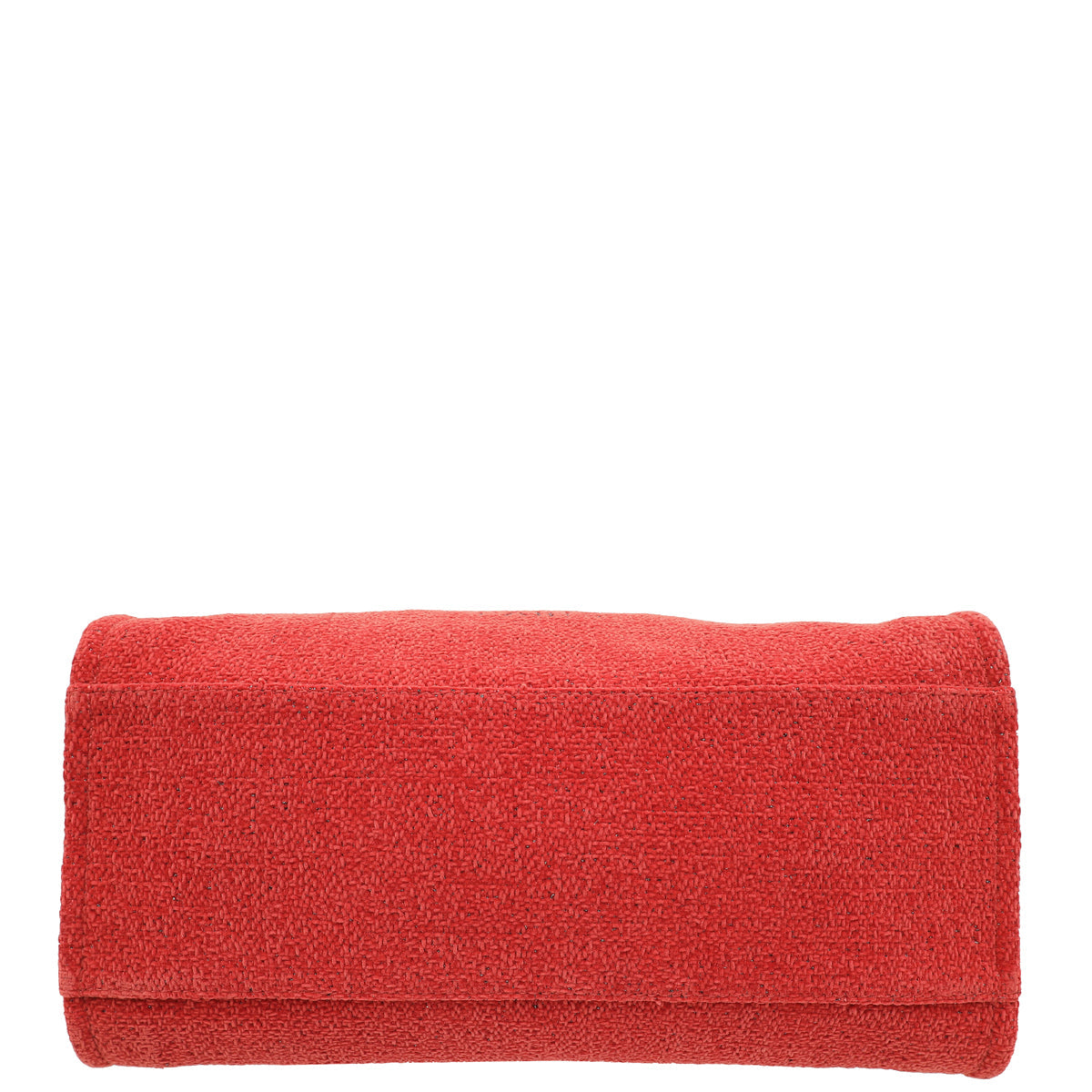 Chanel Red Deauville Tote Lurex Boucle Medium Bag