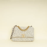 Chanel Tricolor 19 Tweed Flap Bag