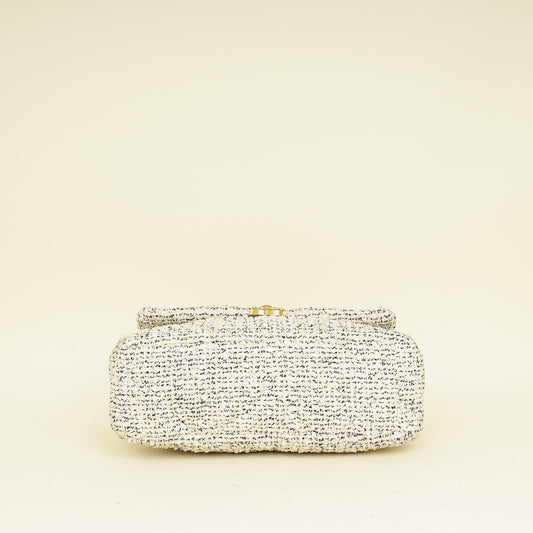 Chanel Tricolor 19 Tweed Flap Bag