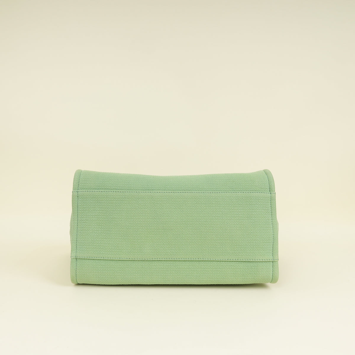 Chanel Green CC Deauville Mix Fabric Medium Tote Bag