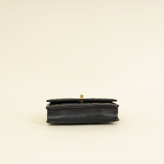 Chanel Black Pillow Crush Wallet on Chain