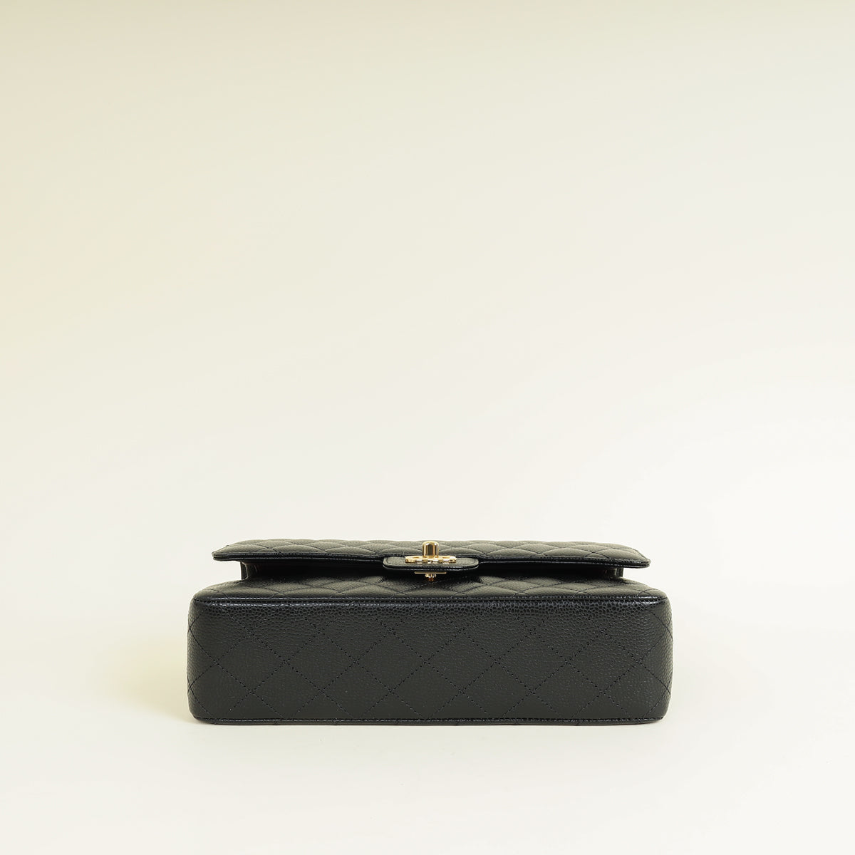 Chanel Black CC Classic 11.12 Double Flap Medium Bag