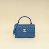 Chanel Blue Trendy Flap Bag