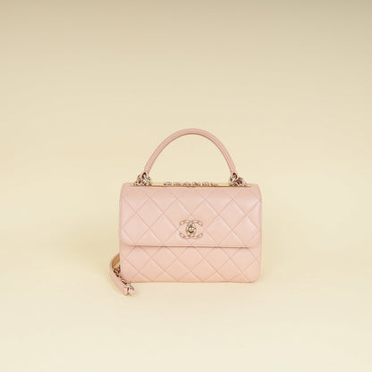 Chanel Pink CC Trendy Flap Bag