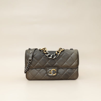 Chanel Bronze CC Perfect Edge Flap Bag