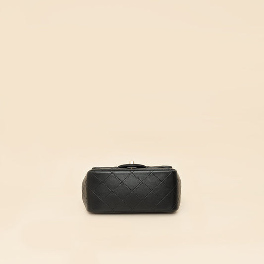Chanel Black CC Classic Mini Square Bag