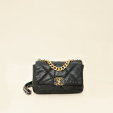 Chanel Black 19 Small Bag
