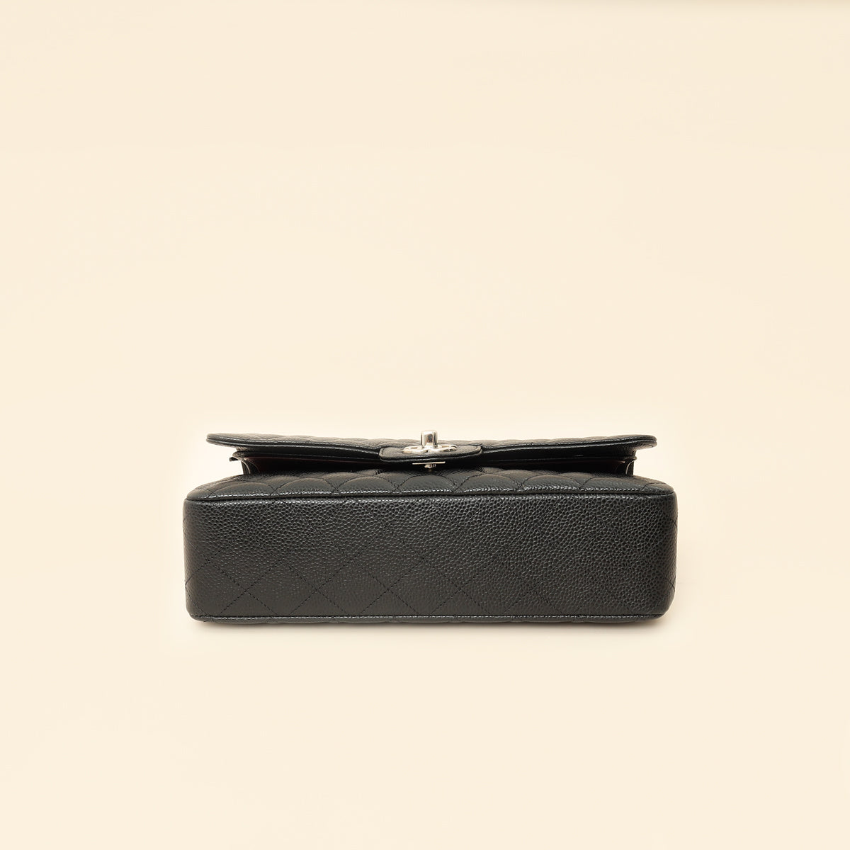 Chanel Black Classic Double Flap Medium Bag