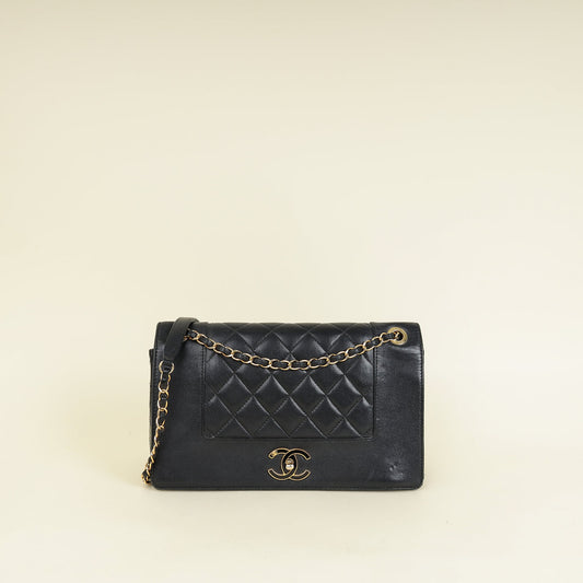 Chanel Black Mademoiselle   Flap Bag
