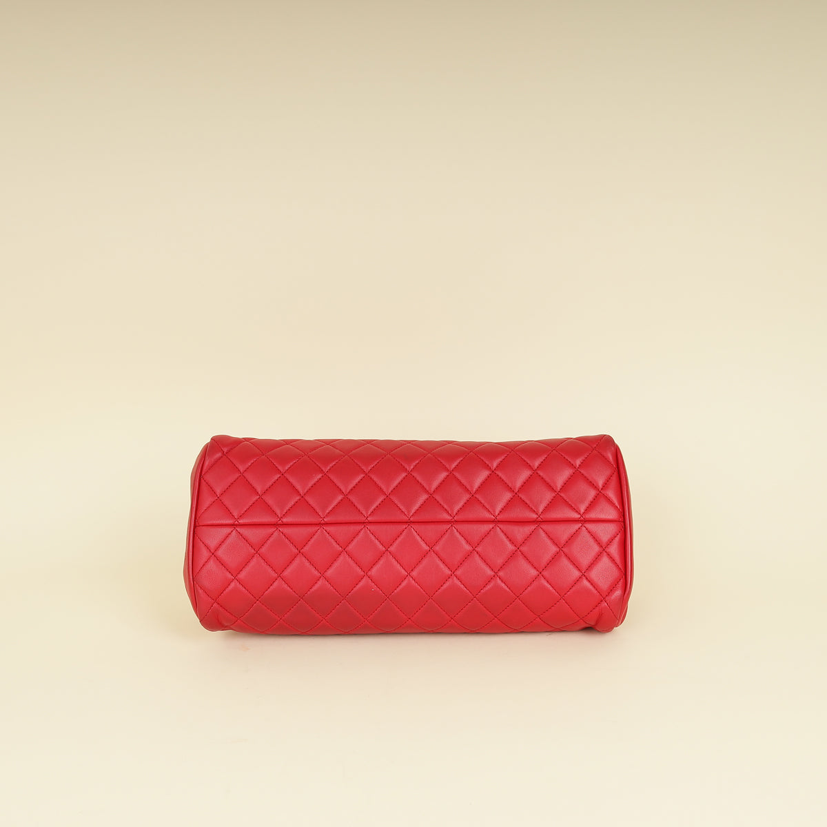 Chanel Red Just Mademoiselle Bowling Bag
