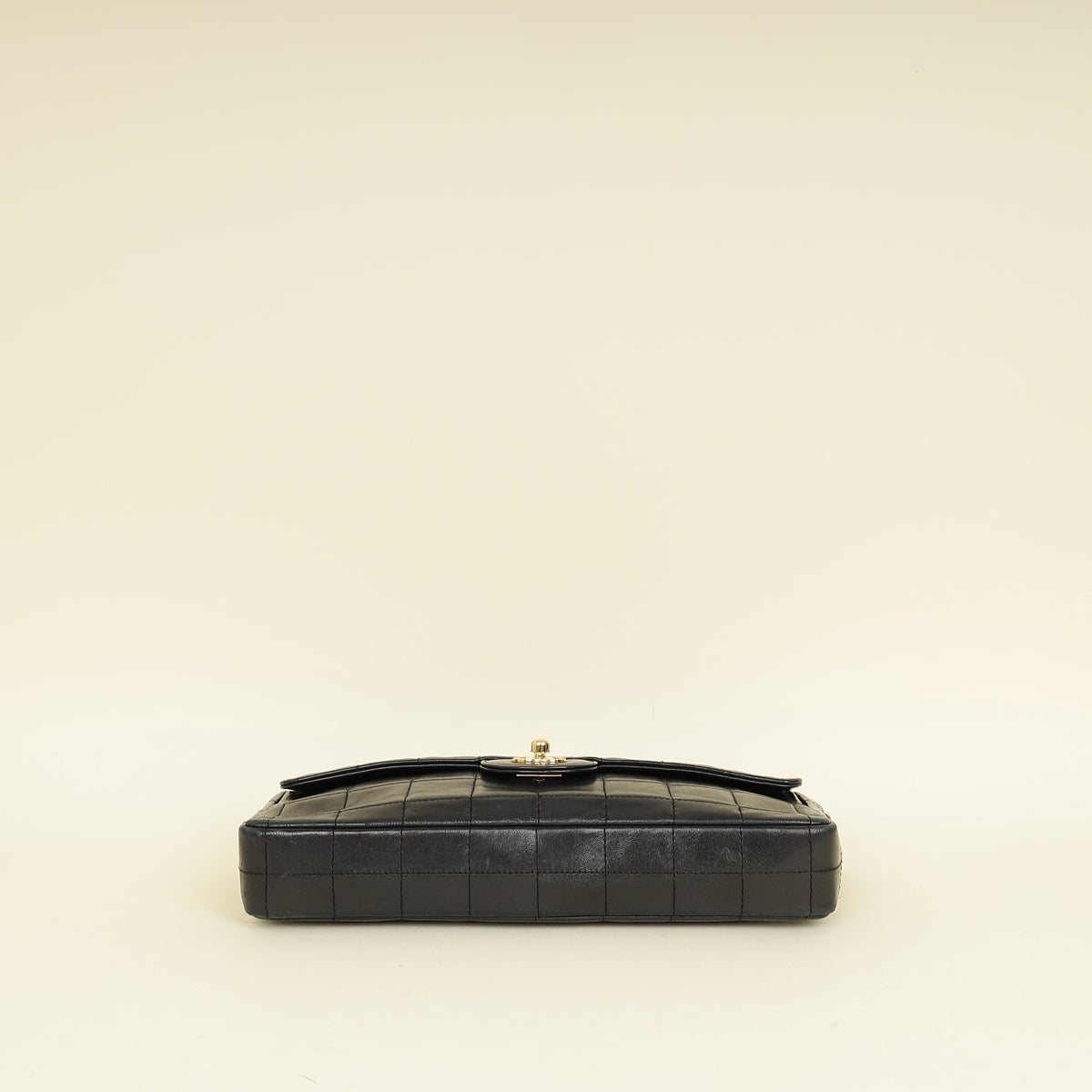 Chanel Black CC Chocolate Bar East West Bag