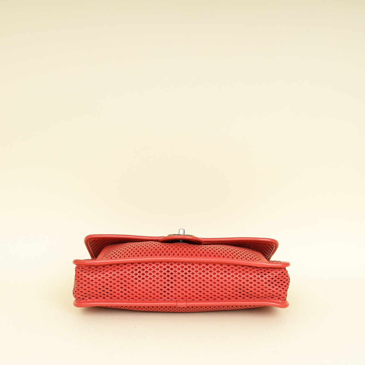 Chanel Red CC Perforated Up in the Air Flap Bag