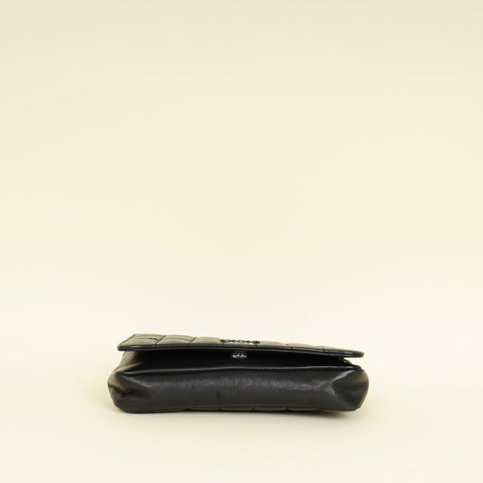 Chanel Black CC Chocolate Bar Flap Chain Bag