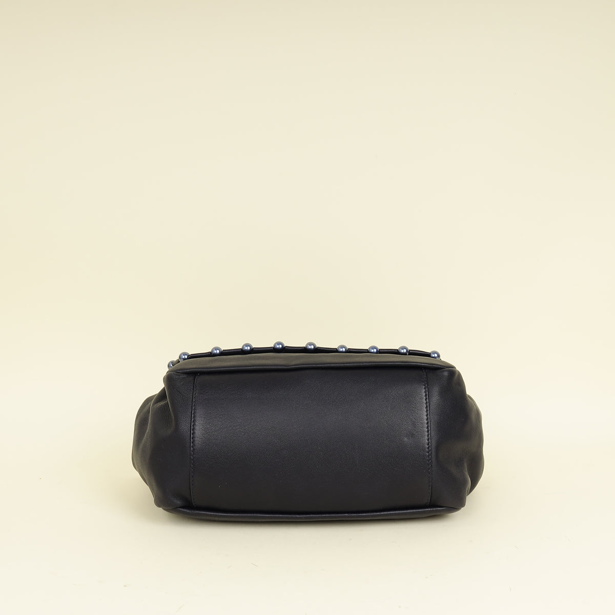 Chanel Dark Blue CC Obsession Pearl Flap Bag