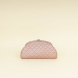 Chanel Metallic Pink CC Timeless Clutch