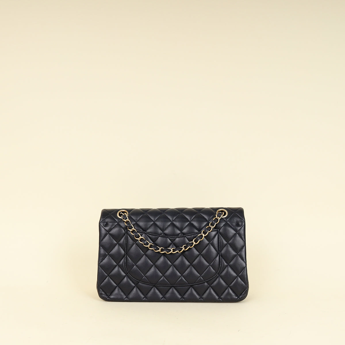 Chanel Indigo Blue CC Classic Double Flap Medium Bag