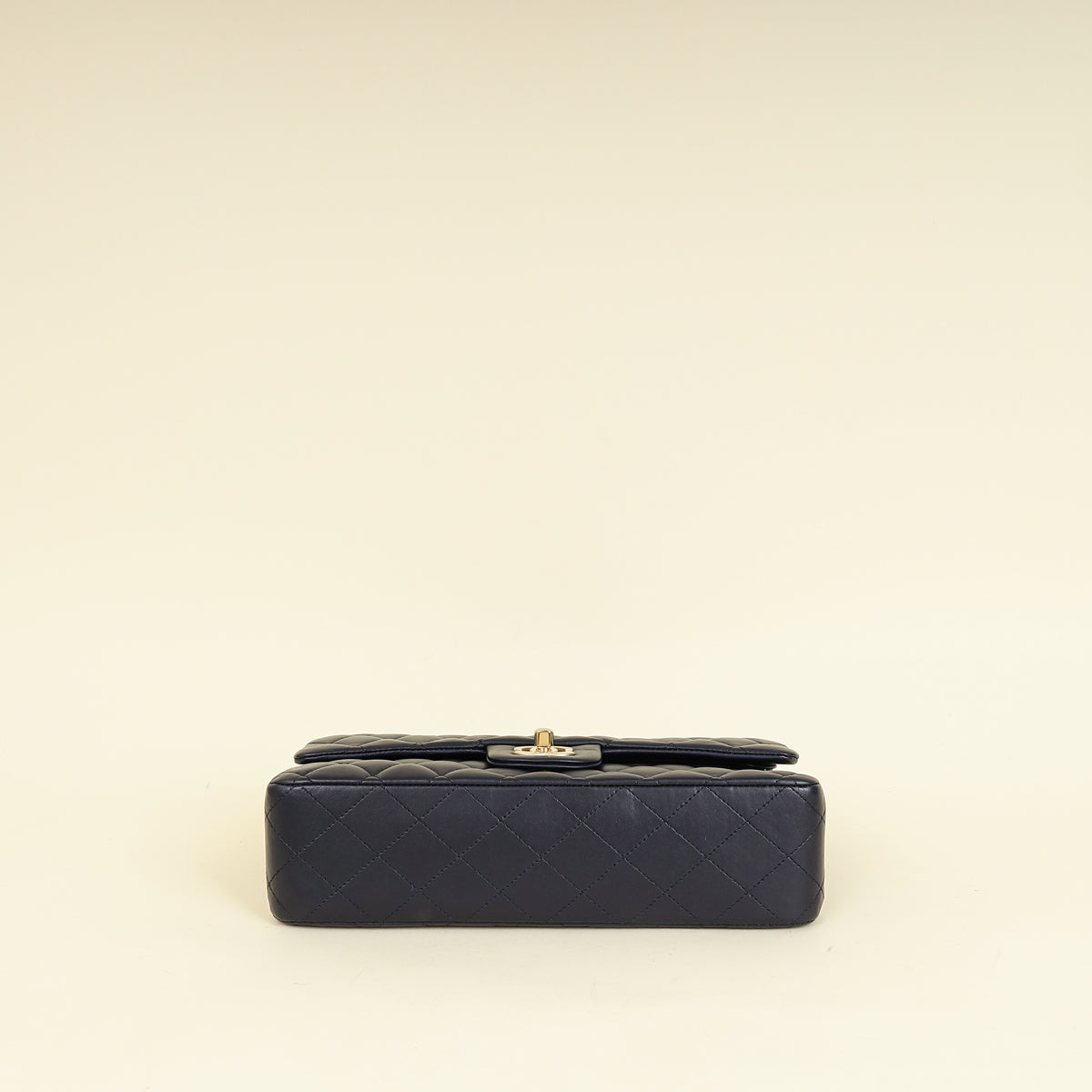 Chanel Indigo Blue CC Classic Double Flap Medium Bag