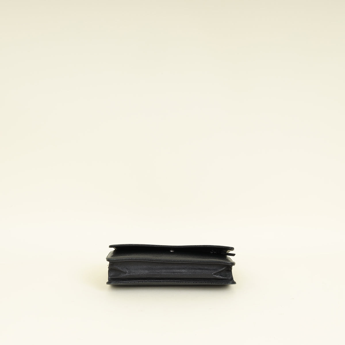 Chanel Black CC Timeless Wallet On Chain