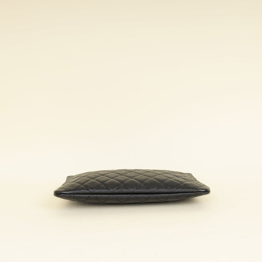 Chanel Black Classic Zipped Pouch