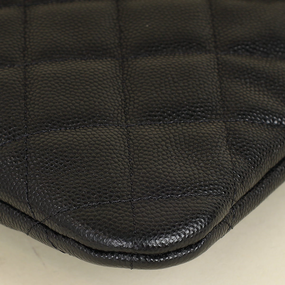 Chanel Black Classic Zipped Pouch