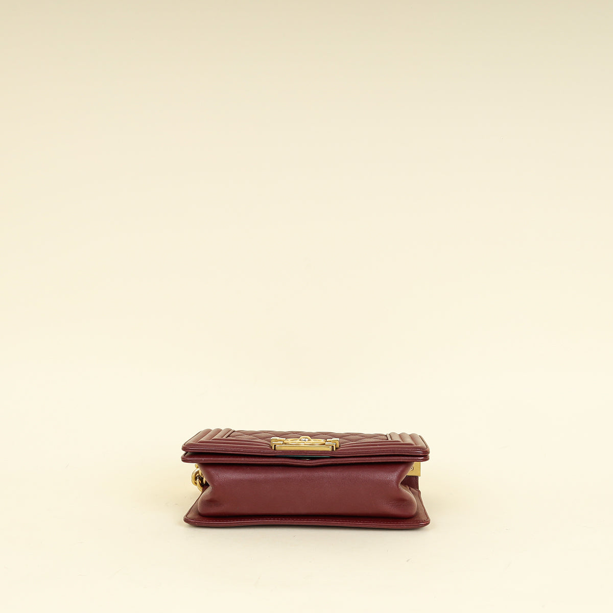 Chanel Burgundy Le Boy Small Flap Bag