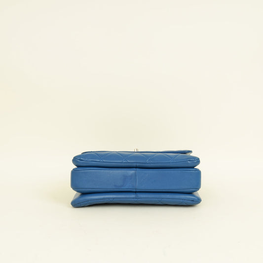 Chanel Blue CC Trendy Flap Small Bag