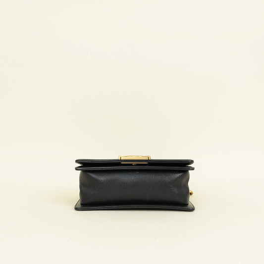 Chanel Black Le Boy Caviar Small Flap Bag
