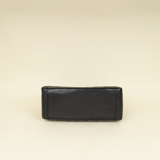 Chanel Black Grand Shopping Tote (GST) Medium Bag