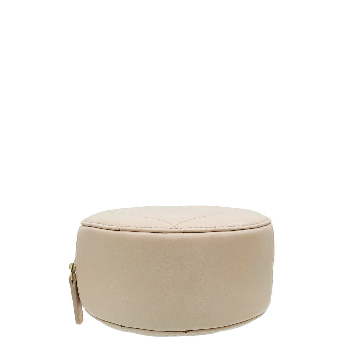 Chanel Ultra Light Pink Pearl Crush Round Chain Bag