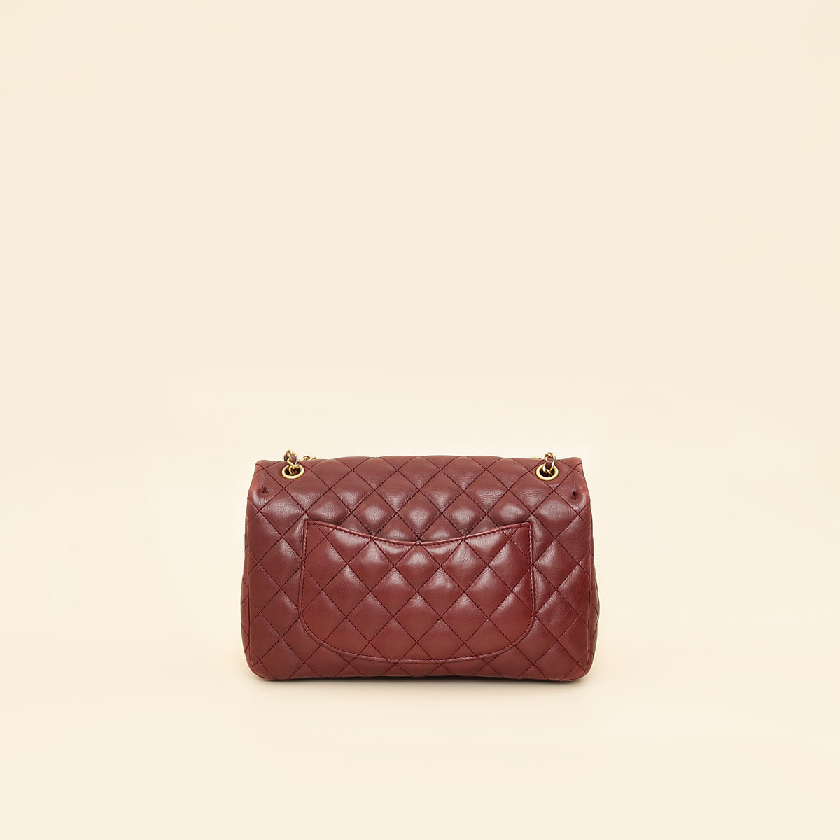 Chanel Burgundy CC Rock The Corner Flap Bag