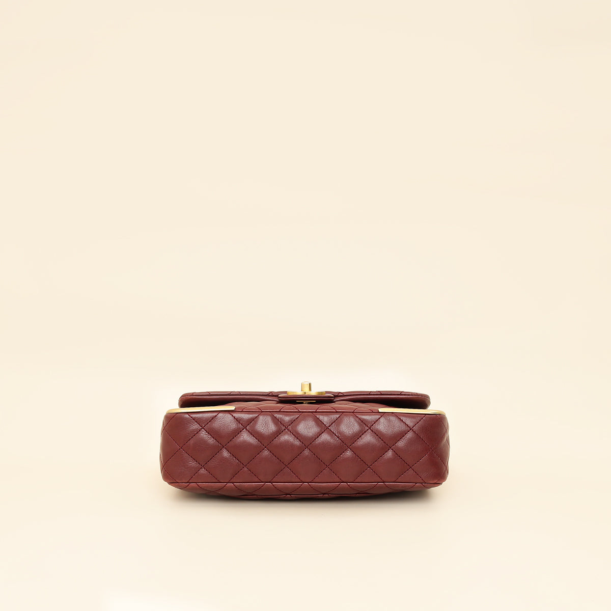 Chanel Burgundy CC Rock The Corner Flap Bag