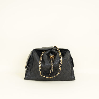 Chanel Black 25 Large Handbag