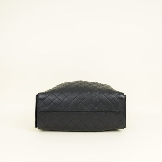 Chanel Black 25 Large Handbag