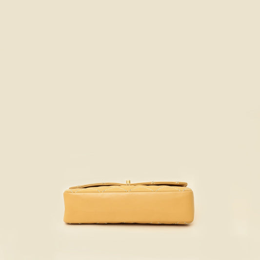 Chanel Beige Wild Stitch Flap Medium Bag