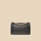 Chanel Indigo Blue Le Boy Quilted Chain Details Medium Flap Bag