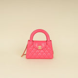 Chanel Hot Pink CC Mini Kelly Bag