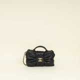 Chanel Black CC Mini Bow Bag