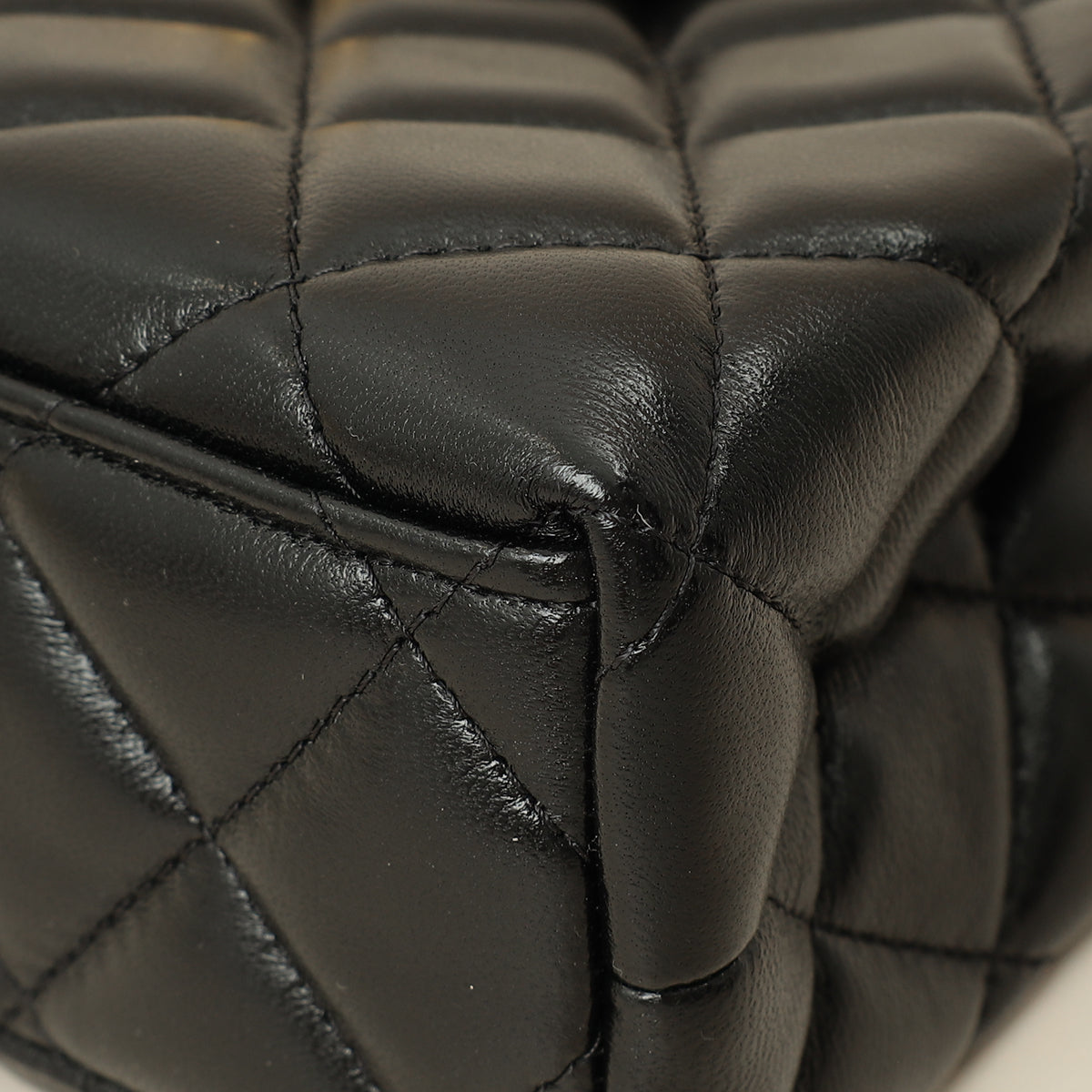 Chanel Black CC Mini Kelly Top Handle Bag