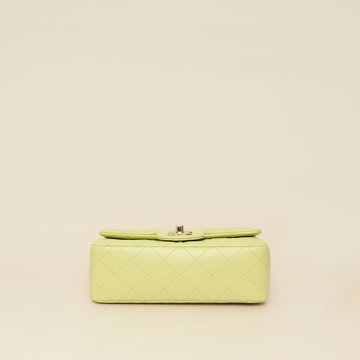 Chanel Kiwi Classic Mini Rectangula Flap Bag