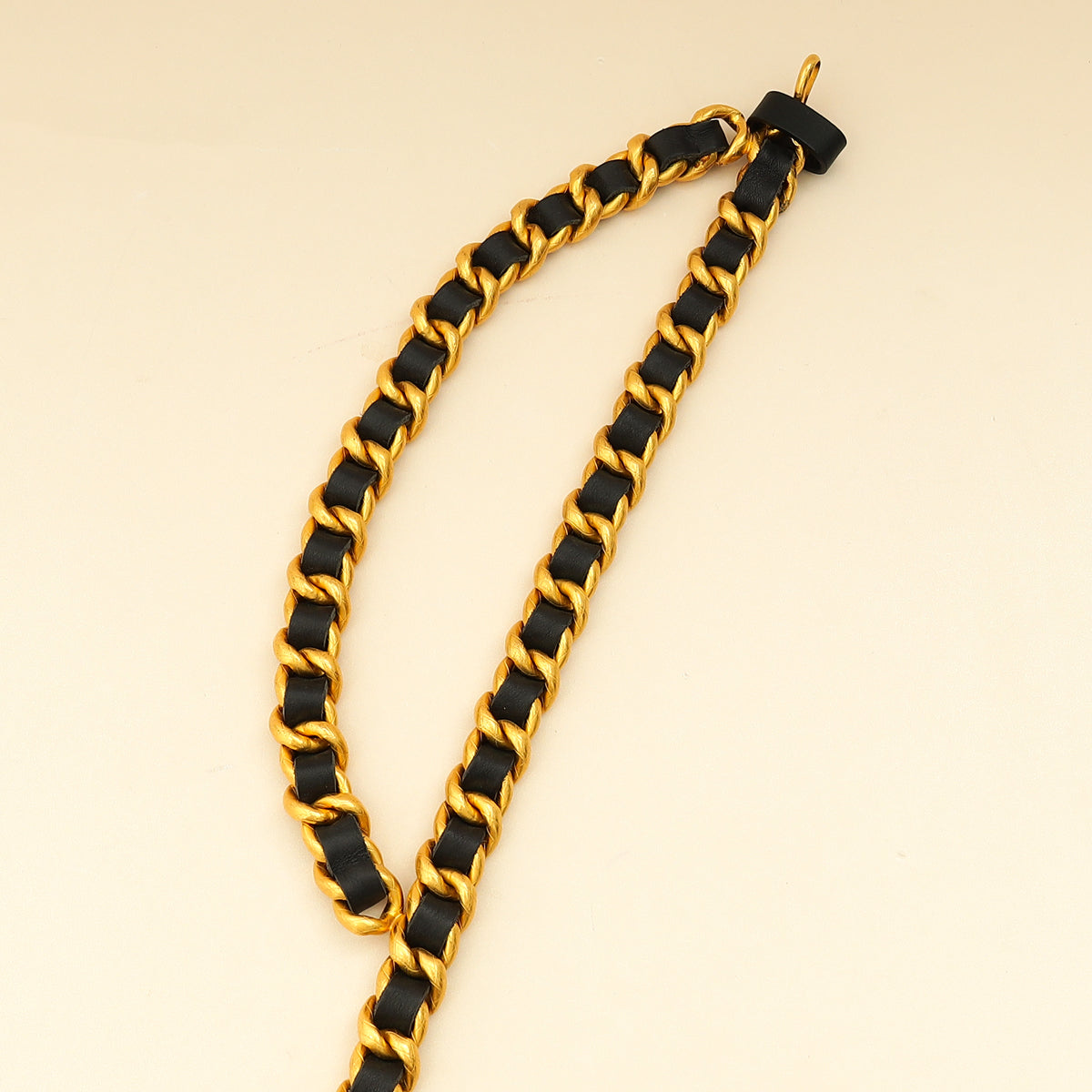 Chanel Black   Chain Charm Belt