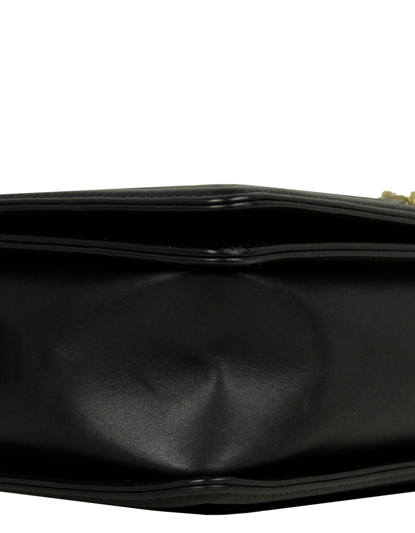 Chanel Black Chevron Lambskin Leather New Medium Boy Bag