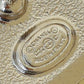 Chanel Silver CC Pearl Crystal Square Earrings