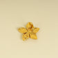 Chanel Gold   Coco Mark Flower Clip Earrings