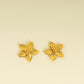 Chanel Gold   Coco Mark Flower Clip Earrings