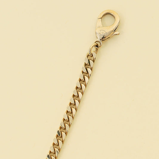 Chanel CC Choker Crystal Two Tone Necklace