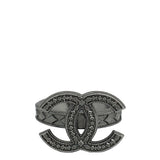 Chanel Gunmetal CC Ring 6 (52)