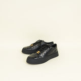 Chanel Black CC Quilted Trainer Sneaker 38