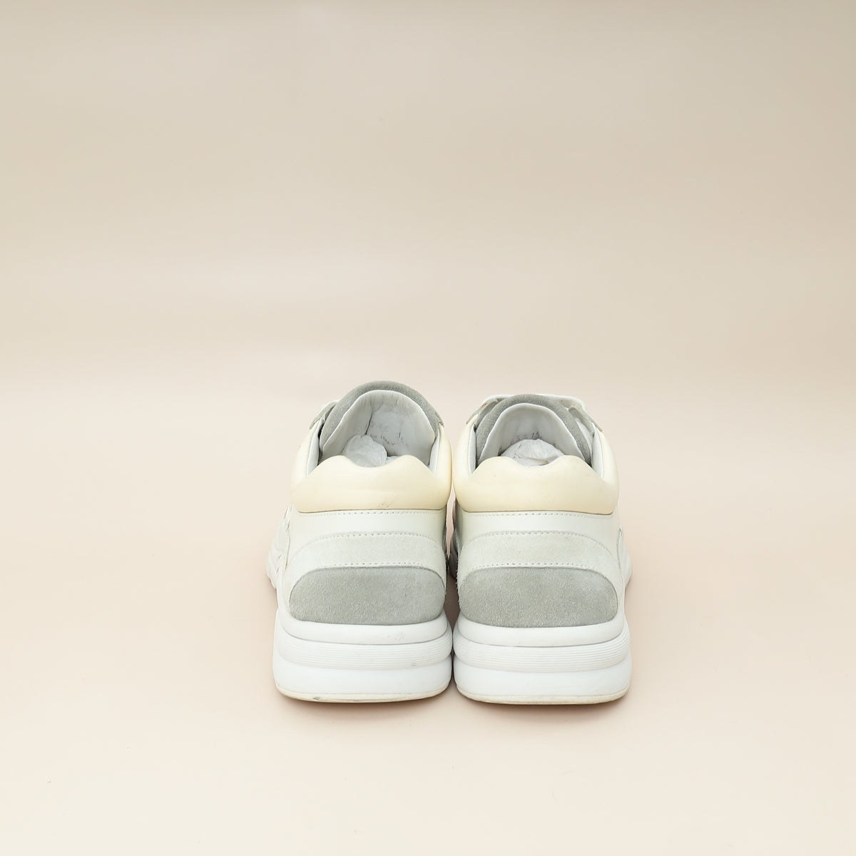 Chanel Tricolor CC Trainer Sneaker 36.5