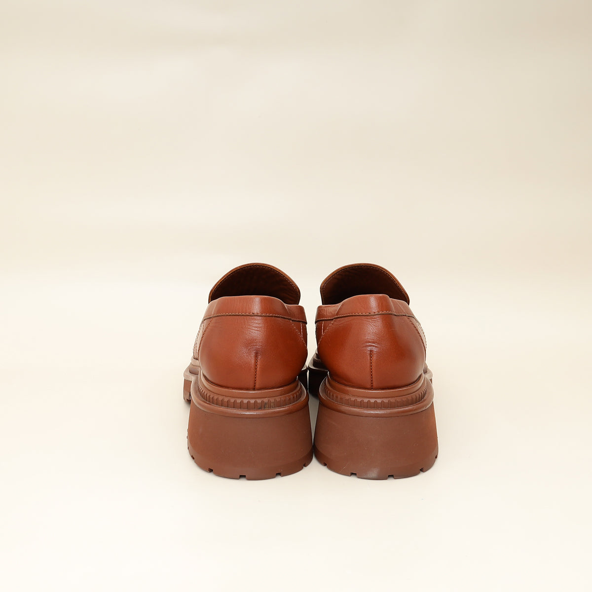 Chanel Brown CC Quilted Loafer 40