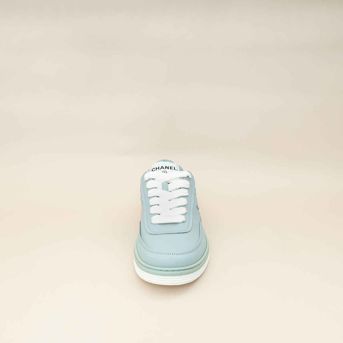 Chanel Light Blue CC Sneaker 38.5